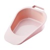 Carex Fracture Bed Pan with 47.3 oz Capacity, Portable Bed