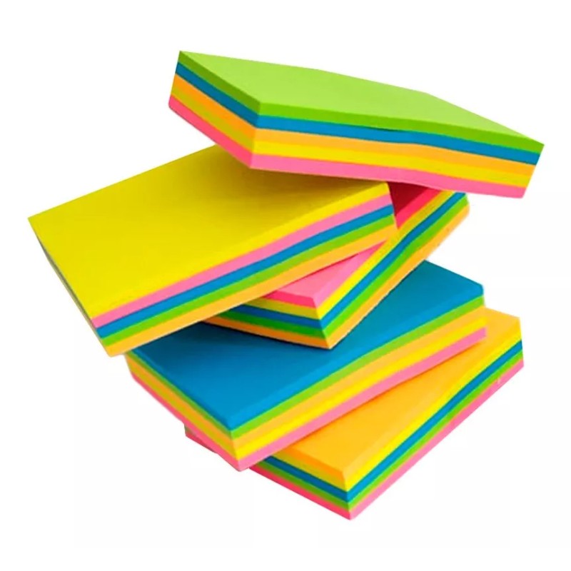HENG 2400 Mini Post It 5x4 Notas Adhesivas Apuntes Recados