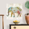 CANVAS ON DEMAND Boho Paisley Elephant II Wall Decal, Elephant