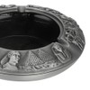 Metal Ashtray with Cover Retro Zinc Alloy Crafts Innovative Ornaments