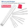 ORRDICE Large-Eye Blunt Needles, Stainless Steel Yarn Knitting Needles, Sewing