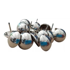 LIZOFERTAS Clavo Decorativo Para Tapicería Niquel 12 X 17 Mm 500 Pzs