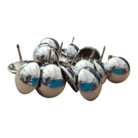 LIZOFERTAS Clavo Decorativo Para Tapicería Niquel 12 X 17 Mm 500 Pzs