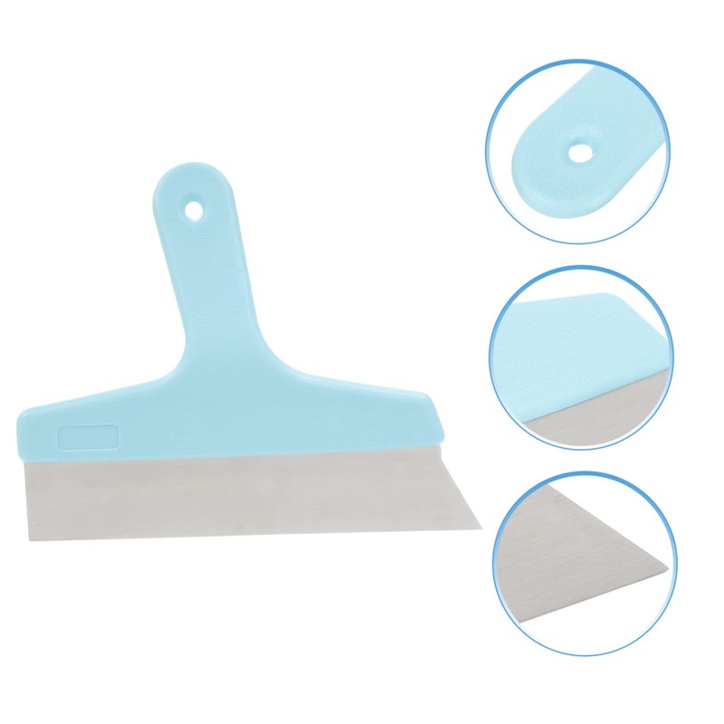 DOITOOL Stainless Steel Wallpaper Trimming Board Ergonomic Handle for Comfortable