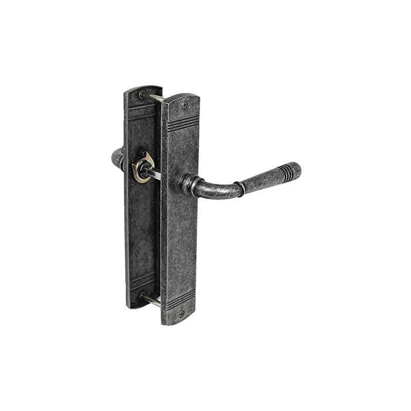 Door Fitting 1659 Helena LS Blind Antique Grey Door Handle