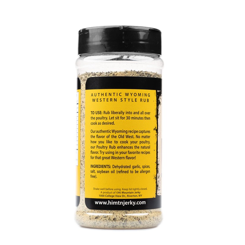 Hi Mountain Seasoning | POULTRY RUB | Western Style BBQ