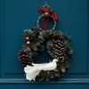 Esdallina 2pcs White Birds Chirstmas Decoration