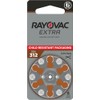 Rayovac Size 312 Extra Advanced Mercury Free Hearing Aid Batteries