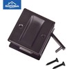 HOMOTEK 2 Pack Privacy Pocket Door Pull Without Switch Plate