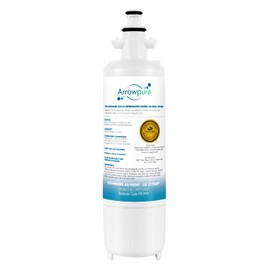 Arrowpure APF-1400X3 Water Filter for LG Refrigerator LT700P, ADQ36006101, Kenmore 9690 Water Filter Replacement, 46-9690, RWF1200A, RFC1200A, FML-3, LFX25991ST In-Refrigerator Water Filters, 1-Pack