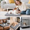 BVAGSS Dog Bed Washable Crate Mattress,Anti-Slip Crate Pad, Memory Foam