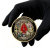 Hollycoin U.S. Army Challenge Coin Special Operations Command Sine Pari