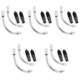 Gativs 5 Sets Bicycle Brakes Accessories Bicycle V Brake Cable Guide Bicycle Brake Accessories Bike V Brake Mountain Bike V Brake Aluminium Bicycle Brakes Accessories for Bicycle V-Brake