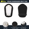 Motorcycle Rear Passenger Seat and Foot Pegs Kit, Rear Passenger