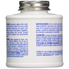 Permatex 80019 Aviation Form-A-Gasket No. 3 Sealant, 4 oz.
