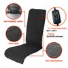 MAXCOM Foldable & Washable Fabric Heated Seat Cushion with Temperature