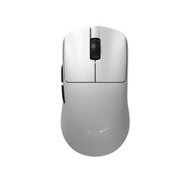 ATK Blazing Sky F1 Extream White Wireless Gaming Mouse, Lightweight, 1.2 oz (35 g), Low Latency, Wired/Wireless 8,000 Hz, PixArt PAW3950 Ultra Sensor, Up to 60 Hours of Operation