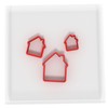 Mini/Tiny House Set of 3 Value Fondant Cutter 1.5CM +