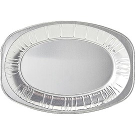 MARENT Foil Platter, 14" Diameter, Pack of 10