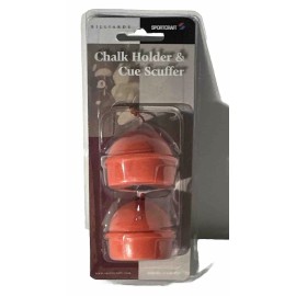 SPORTCRAFT = Rubber Pool Cue Chalk Holder & Cue Scuffer (Y1)