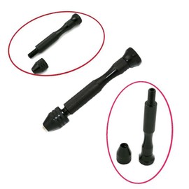 Operitacx 10pcs Mini Wood Hand Drill Chuck Drill Bits Rotary for Woodworking Jewelry Model Making