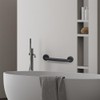Jakarda 2pack Textured Handicap Grab Bar for Shower, Shower Handles