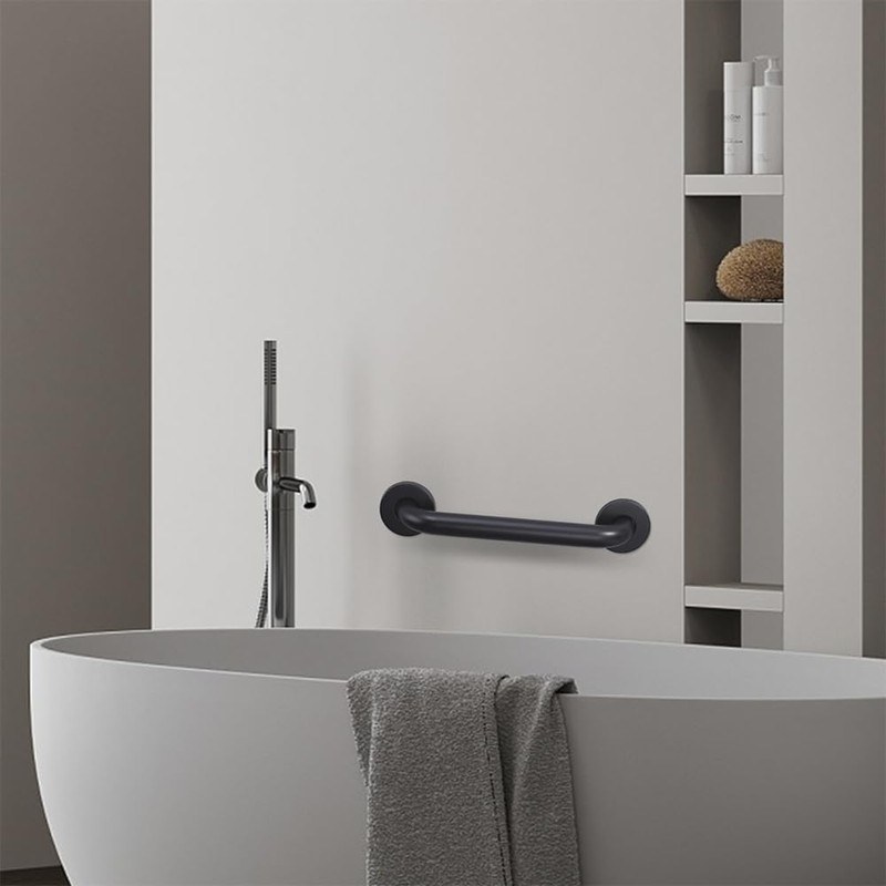 Jakarda 2pack Textured Handicap Grab Bar for Shower, Shower Handles