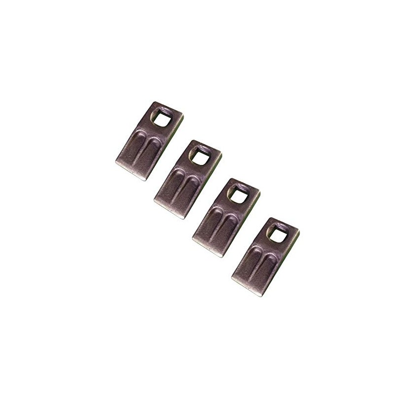 4 - Square Hole Replacement Auger Tooth - SQ-58F, SQ-58,