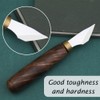 DIUDUS Leather Cutting Knife, Bevel Head Leather Skiving Knife with