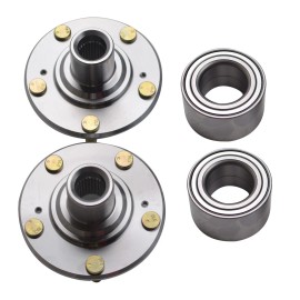 Unbranded 2 Front Wheel Hub Bearing Kits For 2012-2015 Honda Civic DX EX GX LX 1.8L 1.5L