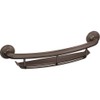 LR2356DOWB Moen LR2356DOWB Home Care 16-Inch Grab Bar with Shelf,
