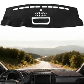 Dash Cover Dashboard Cover Mat Compatible with Ford F150 F-150 2021 2022 2023 2024 2025 2026,Car Interior Dash Covers, Dash Board Cover for Car Trucks, [Not for 22-25 Lightning/25 King Ranch Raptor]