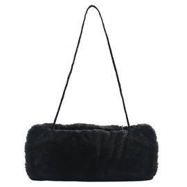 SwirlColor Faux Fur Hand Muffs Women Faux Fur Muffs -