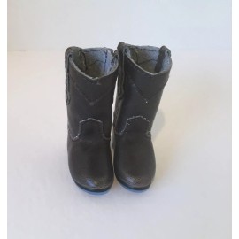 Effner Little Darling Doll Dark Brown Cowgirl Boots