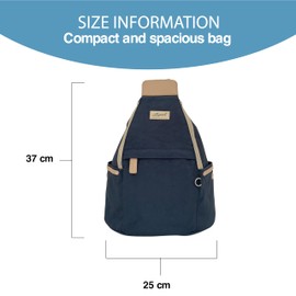 Spirit - Nylon Waterproof Backpack - Lightweight and Versatile Rucksack with Multiple Pockets and Adjustable Straps for Comfort - 24.13 x 12.7 x 35.56 cm - Holiday and Travel Backpack