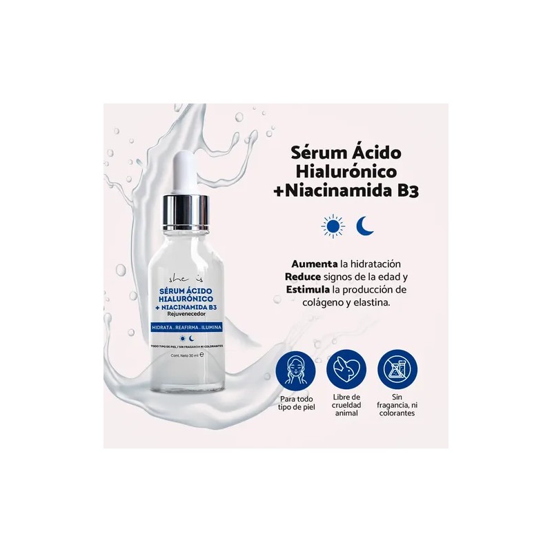 Set Facial Rejuvenecedor She Is Skincare (2 Piezas)