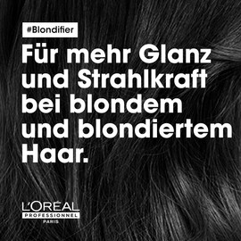 L'Oréal Professionnel Nourishing Hair Shampoo for Blonde and Bleached Hair, Açai Berry Extract, Expert Series, Blondifier Shampoo Gloss, 500 ml