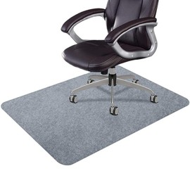Office Chair Mat for Hardwood Floor Tile Floor Computer Gaming Rolling Chair Mat PVC Self Adhesive Waterproof Anti Slip Floor Protector Rug