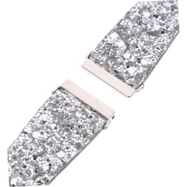 Outanaya 1pc Beautiful Women Watch Band Sparkle Watch Strap Casual Stylish Easy to Install