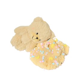 Beary Sleepy Cloud Slime for Kids Ages 8+ – 4oz Scented Handmade Slime with Plush Bear, Fresh Linen Scent, Sprinkles & Charm – Soft & Stretchy Sensory Toy - Hoshimi Slimes