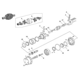 Seal Fits Ford 6710 7610 7710 7910 8210 TW15 TW25 TW5 Tractor