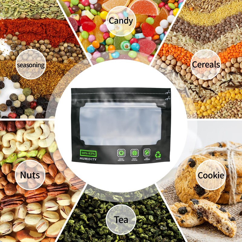 Reusable Storage Bags for 30 g, Airtight Storage Bags with