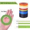 EDSRDRUS 8 Rolls Thin Painters Tape Total 176yards 1/8, 1/4,