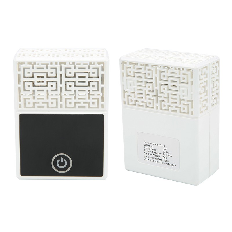 Air Purifier Ozonator for Refrigerator Shoe Cabinet Wardrobe Toilet Car