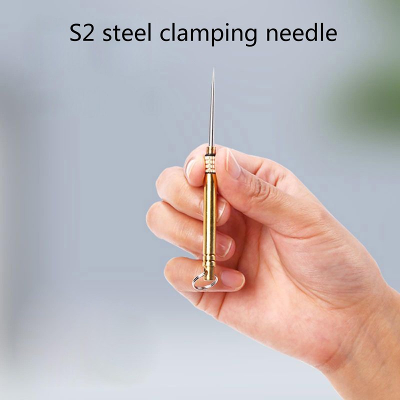 Riiichflowshop Portable Stainless Card Tray Pin Eject Removal Needle Opener