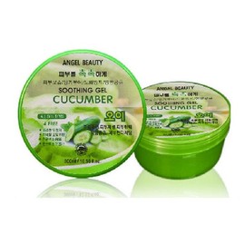 Angelmiin Cucumber Soothing Gel 300ml 7 Types Aloe Soothing Gel / 엔젤미인 오이 수딩젤300ml 7종 알로에 수딩젤