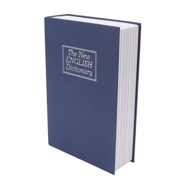 Mini Book Safe with Secret Hidden Compartment, Dictionary Diversion Safe