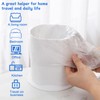FAELNK Small Bin Liners, Small Bin Liners, 3 L, 360