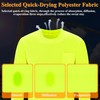 JOYYANGFANG Pack of 6 Short Sleeve Safety ​T-Shirts,Moisture-Wicking and Fast-Drying