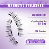 2 Pairs Magnetic Eyelashes Kit No Glue Needed - Reusable